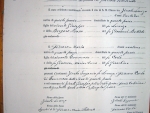 Partida de casamiento Zinola-Ferraro 1868 - Roccavignale, Cuneo